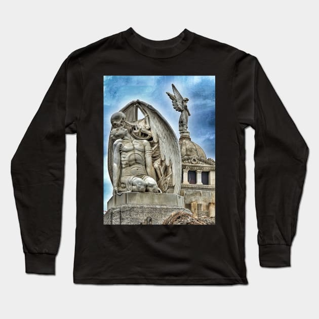 Kiss of Death Long Sleeve T-Shirt by kchase